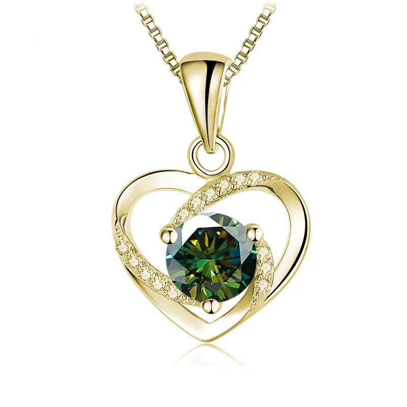 Dazzling Authenticated Moissanite Drop Pendant - Image 13