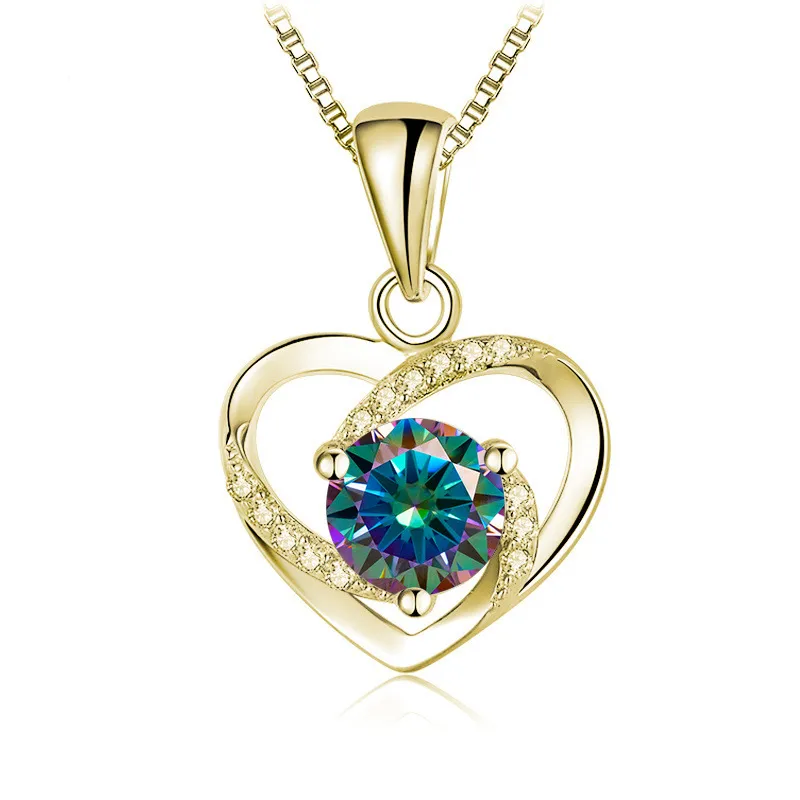 Dazzling Authenticated Moissanite Drop Pendant - Image 7