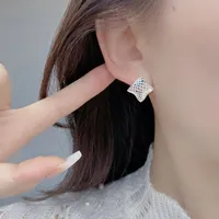 Premium Moissanite Drop Ear Studs - Image 4