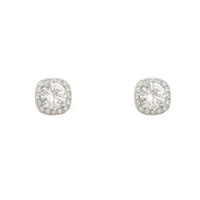 Stunning Crystal Hoop Earrings - Image 4