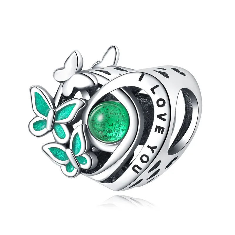 Vintage Leaf Bracelet Charm