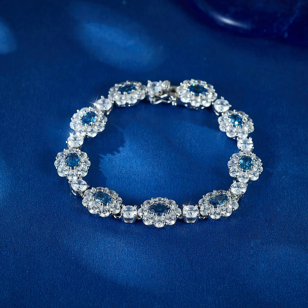 Captivating Tennis Link Bracelet - Image 4
