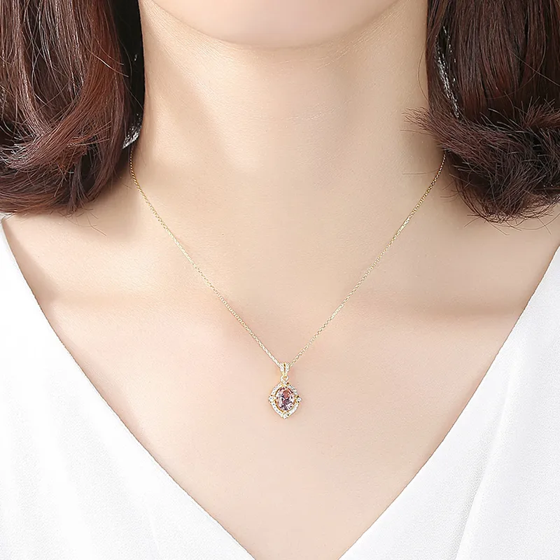 Pristine Dolphin Solitaire Pendant - Image 2