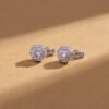 Premium Moissanite Ear Cuff Earrings Set