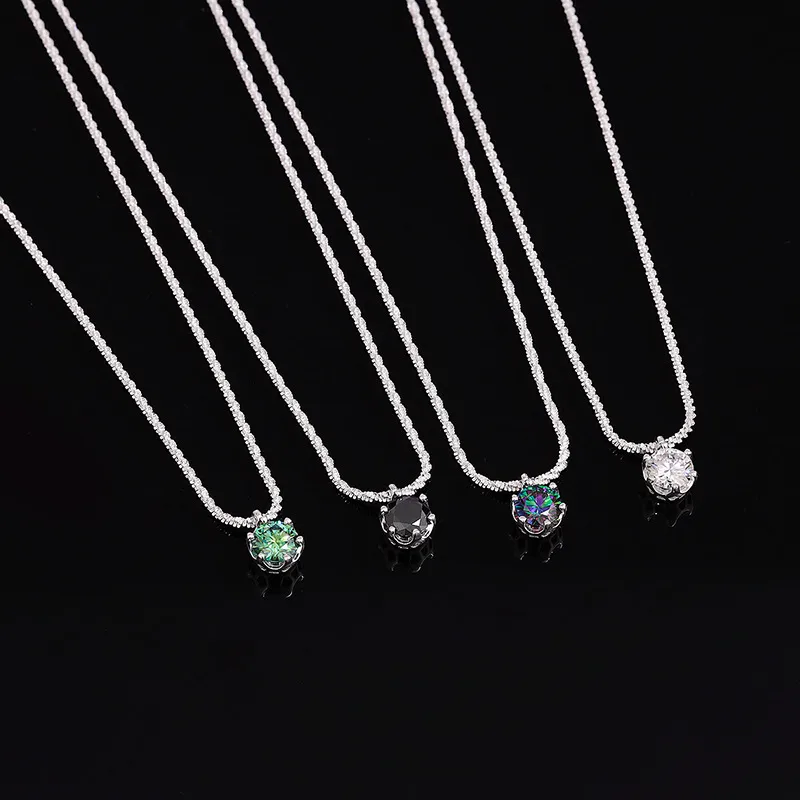 Brilliant Certified Gemstone Solitaire Pendant - Image 4