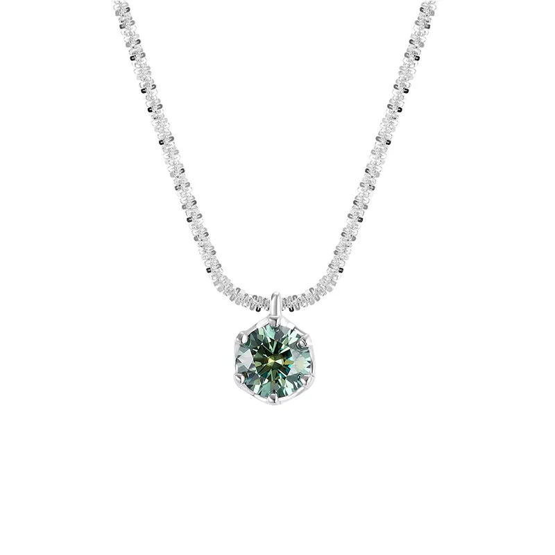 Brilliant Certified Gemstone Solitaire Pendant - Image 5