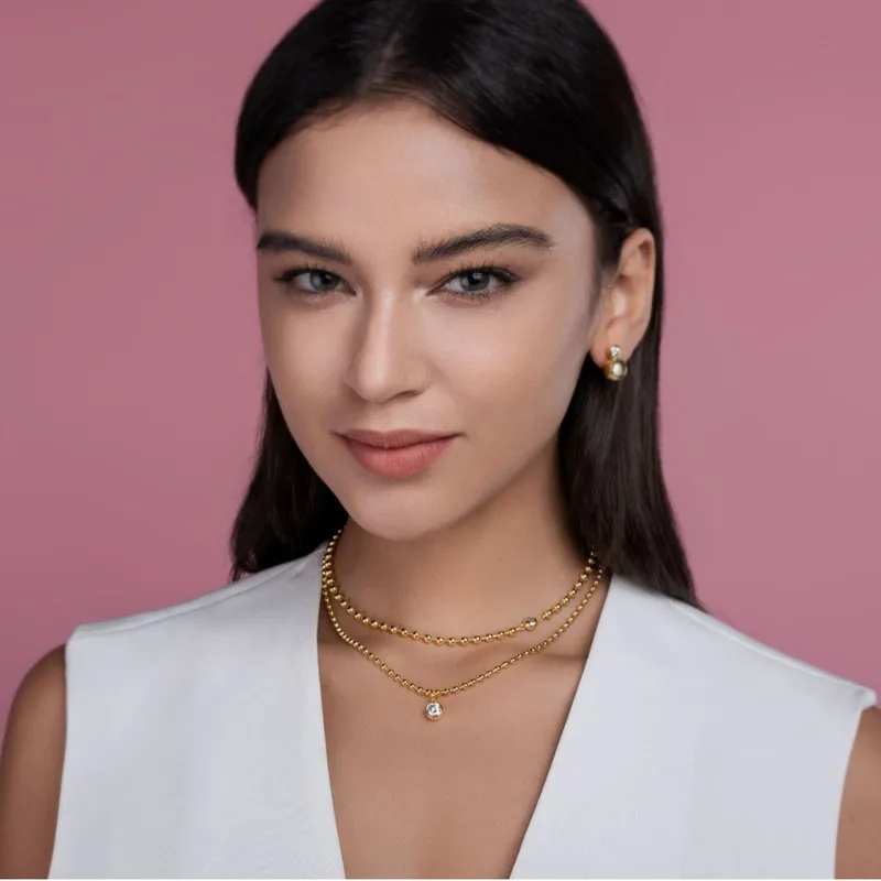 Radiant Moon Pendant Necklace - Image 2