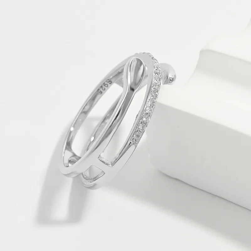 Classic Stackable Band Ring - Image 2
