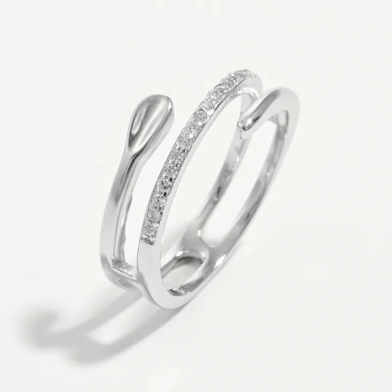 Classic Stackable Band Ring - Image 3