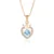 blue Diamond Rose Gold