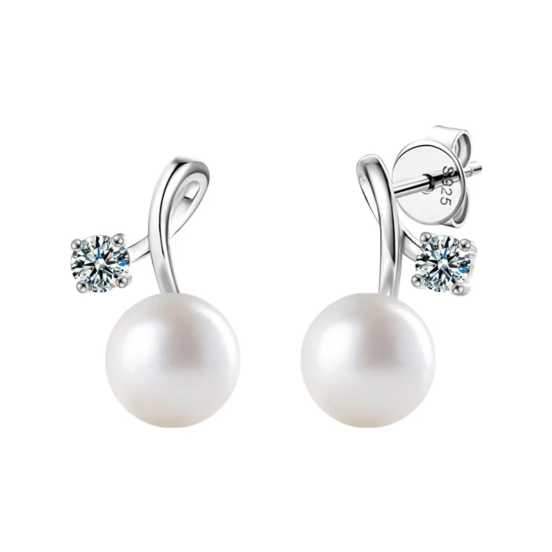 Dazzling Heart Stud Ear Studs