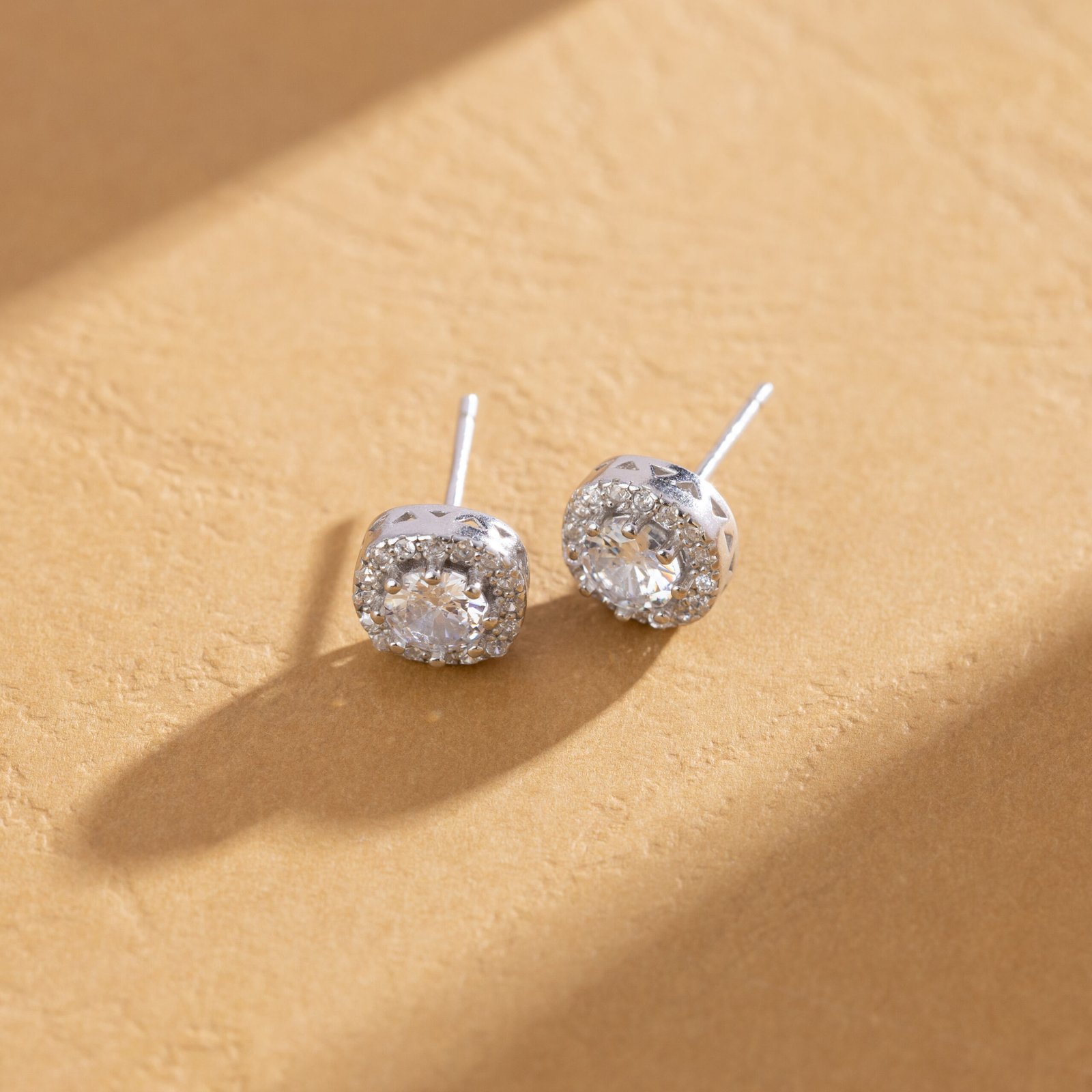 Stunning Crystal Hoop Earrings