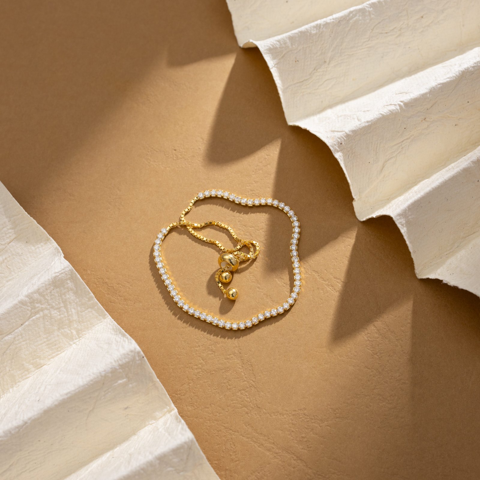 Luxurious Beaded Link Bracelet - Image 5