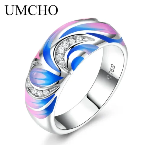 Dazzling Solitaire Band Ring | 925 Sterling Silver Rings | Divine Aura Jewels