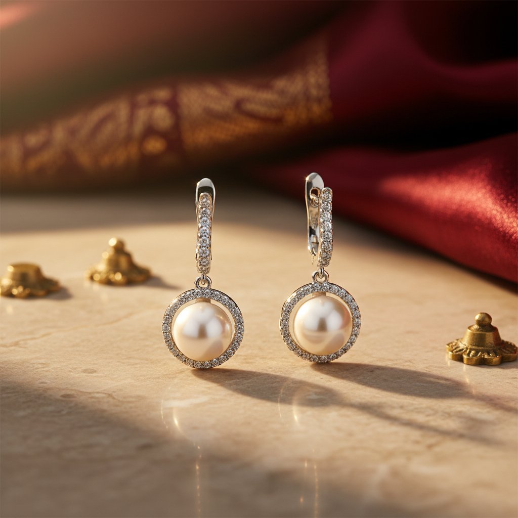 Classic Geometric Stud Ear Studs - Image 4