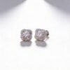 Dazzling GRA Certified Flower Stud Earrings