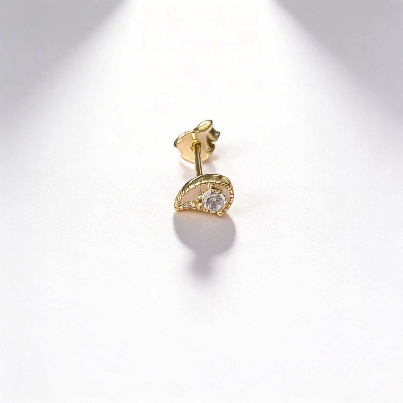 Stunning Moissanite Hoop Earrings Set