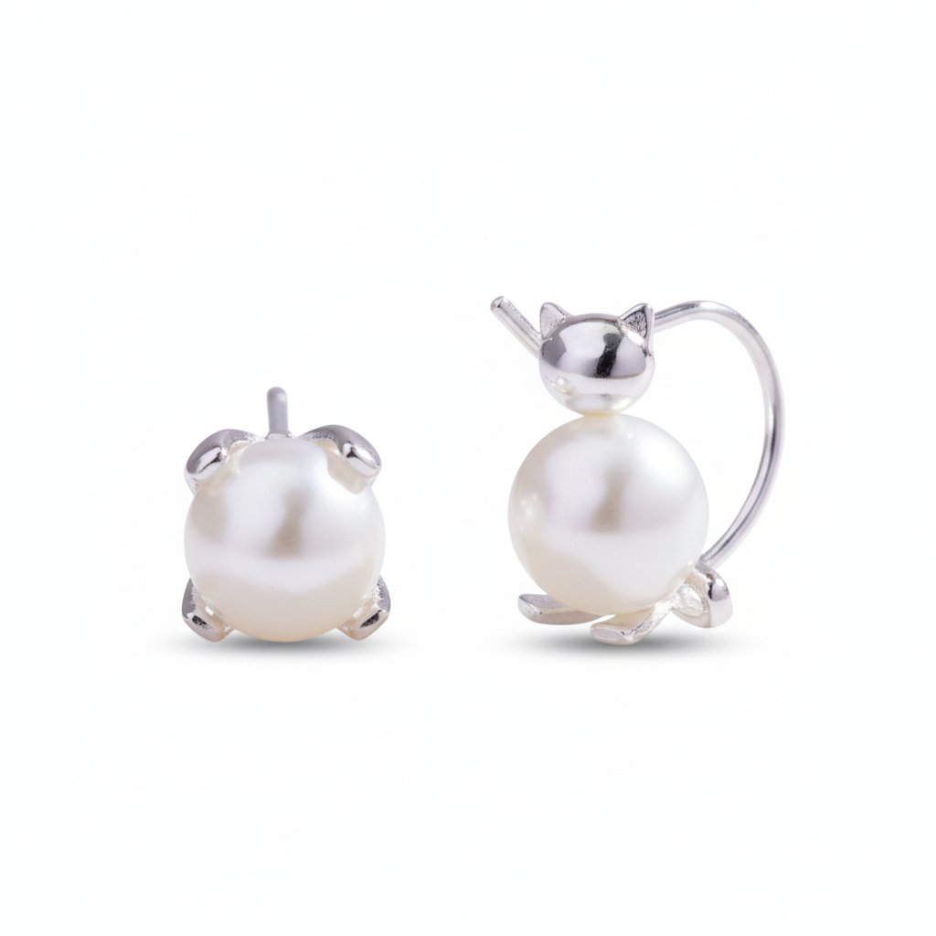 Radiant Leaf Drop Ear Studs