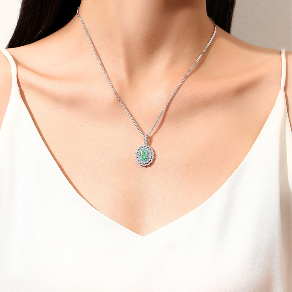 Dazzling Solitaire Pendant - Image 2