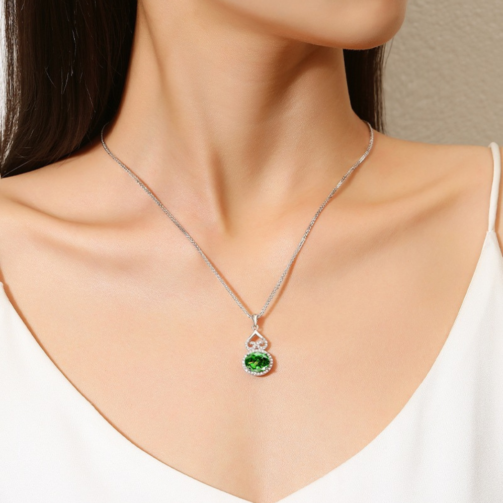 Premium Cross Solitaire Pendant - Image 2