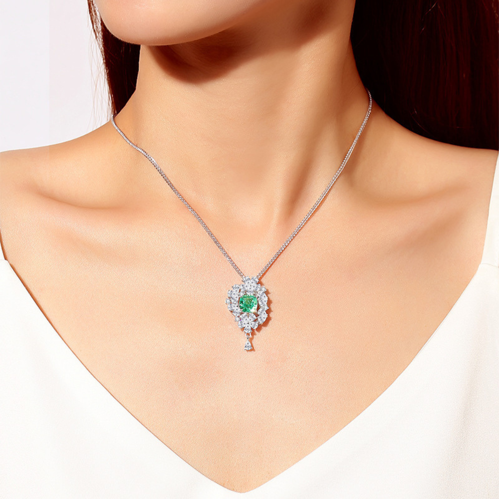 Refined Paw Solitaire Pendant - Image 2