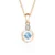 Sea Blue Diamond Rose Gold