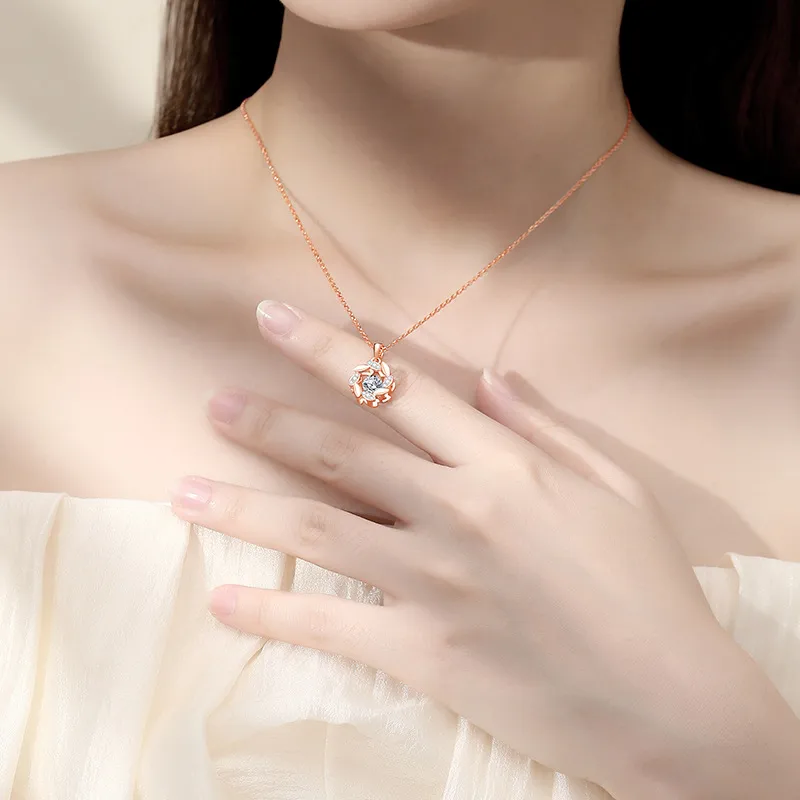 Radiant Authenticated Gemstone Drop Pendant - Image 2