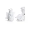 Whimsical Angel Flocking Velvet Jewellery Box  Cute Angel Shape  Ring Earring Storage Gift Box