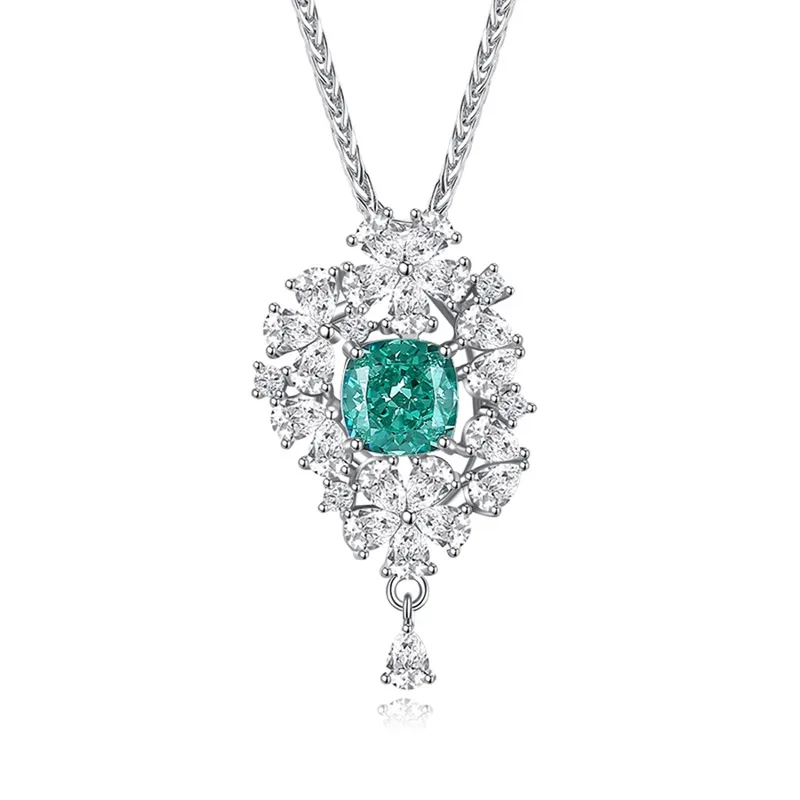 Refined Paw Solitaire Pendant