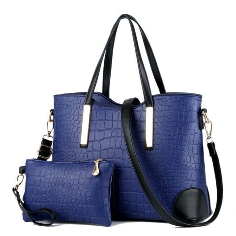 Women’s Large All Seasons Pu Leather Classic Style Bag Sets - Jewellery - Image 2