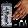 120 Pieces French Pointed Nail Tip — Buy online India at Divine Aura Jewels