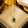 Four Leaf Clover Bear Flower Shell Zircon Bracelets Earrings Necklace — Buy online India at Divine Aura Jewels