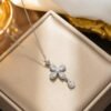 Four Leaf Clover Bear Flower Shell Zircon Bracelets Earrings Necklace — Buy online India at Divine Aura Jewels