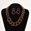 Geometric Earrings Necklace - Style 4 — Buy online India at Divine Aura Jewels