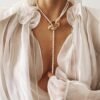 Round Pearl Beaded Bracelets Necklace — Buy online India at Divine Aura Jewels