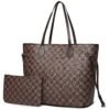 Medium Pu Leather Lattice Vintage Style Square Open Tote Bag — Buy online India at Divine Aura Jewels