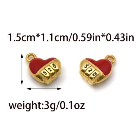 Lipstick Letter House Pendant Ornament Accessories - Tp0963-02 — Buy online India at Divine Aura Jewels