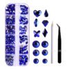 Fashion Candy Bottoming Drill Nail Decoration Accessories Set with Tools — Buy online India at Divine Aura Jewels