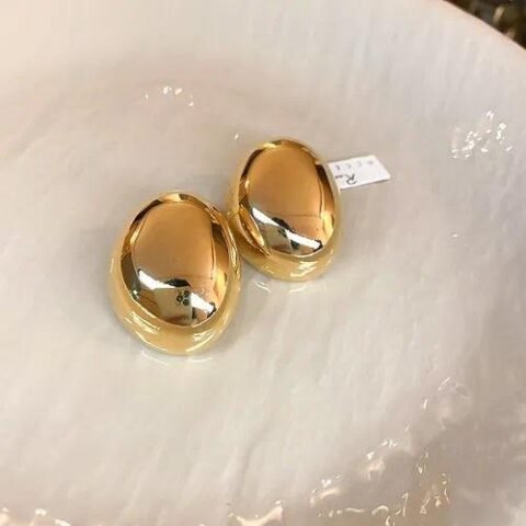 1 Pair Vintage Style Flower Alloy Ear Studs | Fashion jewellery | Divine Aura Jewels