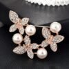 Elegant Pin Flower Brooches - 6-Butterfly Half Ring — Buy online India at Divine Aura Jewels