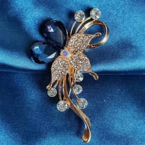Elegant Pin Flower Brooches - 12-Pansy — Buy online India at Divine Aura Jewels