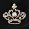 Elegant Pin Flower Brooches - 16-Pearl and hoop — Buy online India at Divine Aura Jewels