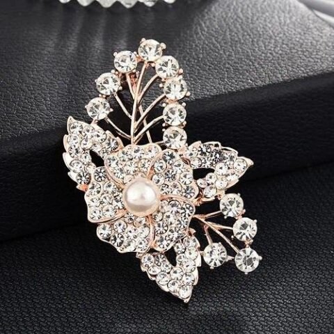 Elegant Pin Flower Brooches - 18-Starry Sky — Buy online India at Divine Aura Jewels