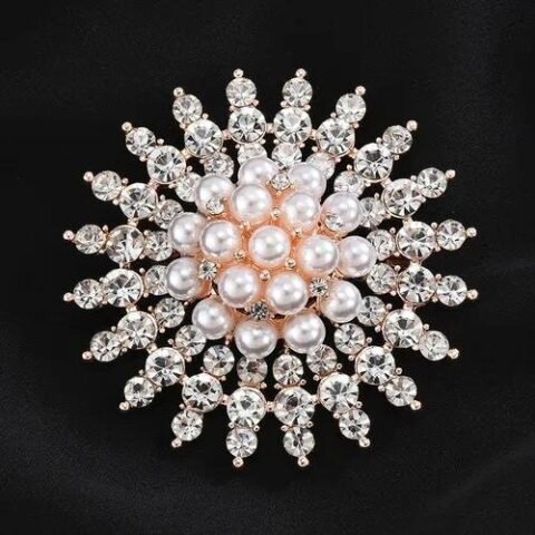 Elegant Pin Flower Brooches - 30-SUNFLOWER — Buy online India at Divine Aura Jewels