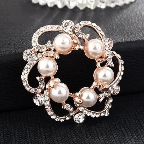 Elegant Pin Flower Brooches - 37-Grape — Buy online India at Divine Aura Jewels
