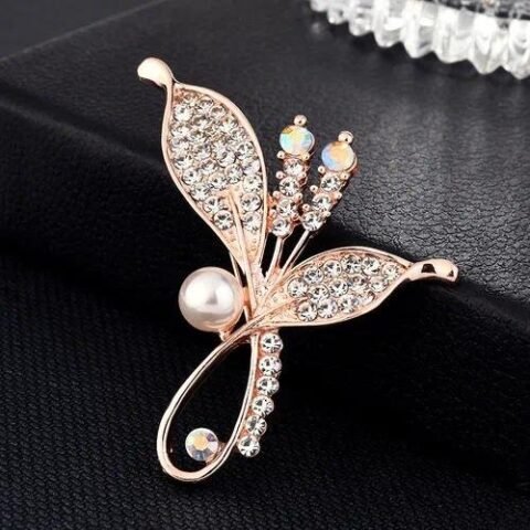 Elegant Pin Flower Brooches - 38-Purple Cat's Eye — Buy online India at Divine Aura Jewels
