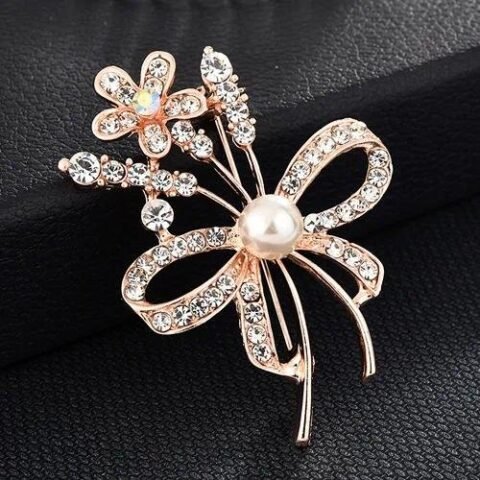 Elegant Pin Flower Brooches - 59-2 Cat Eyes — Buy online India at Divine Aura Jewels