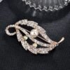 Elegant Pin Flower Brooches - 68-T Diamond White — Buy online India at Divine Aura Jewels
