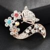 Elegant Pin Flower Brooches - 70-Fishtail Silver — Buy online India at Divine Aura Jewels