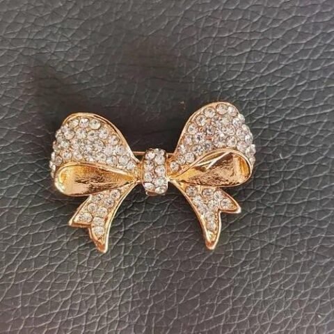 Elegant Pin Flower Brooches - 76-Silver Blue Crystal — Buy online India at Divine Aura Jewels